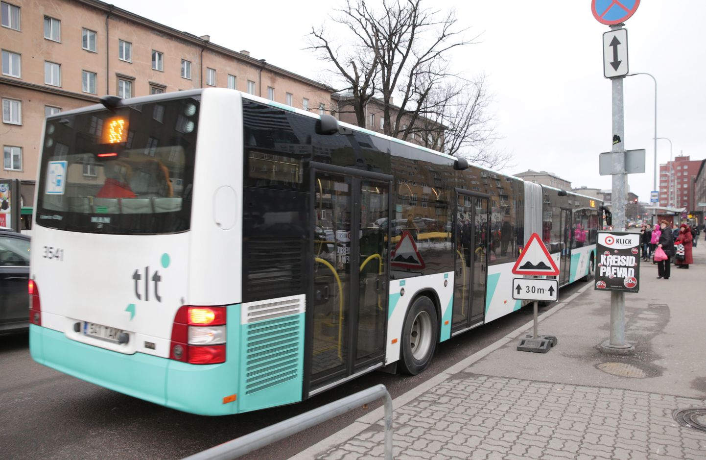 Tallinna uued bussid. Illustratiivne foto.