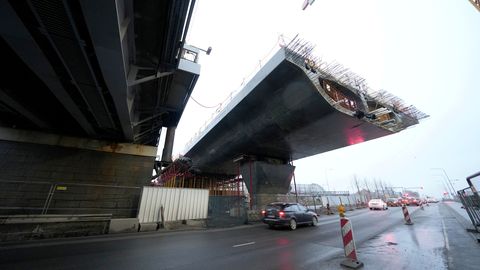 Raidījums: "Rail Baltica" divlīmeņu tiltu pie Salaspils nevar atļauties; ir draudi zaudēt 50 miljonu eiro finansējumu