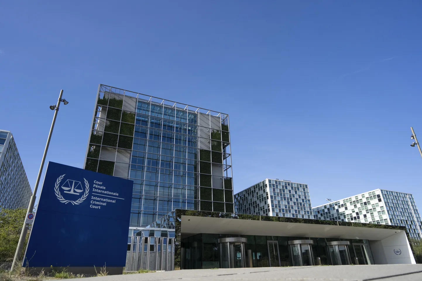 Rahvusvahelise Kriminaalkohtu (ICC) hoone Hollandis Haagis.
