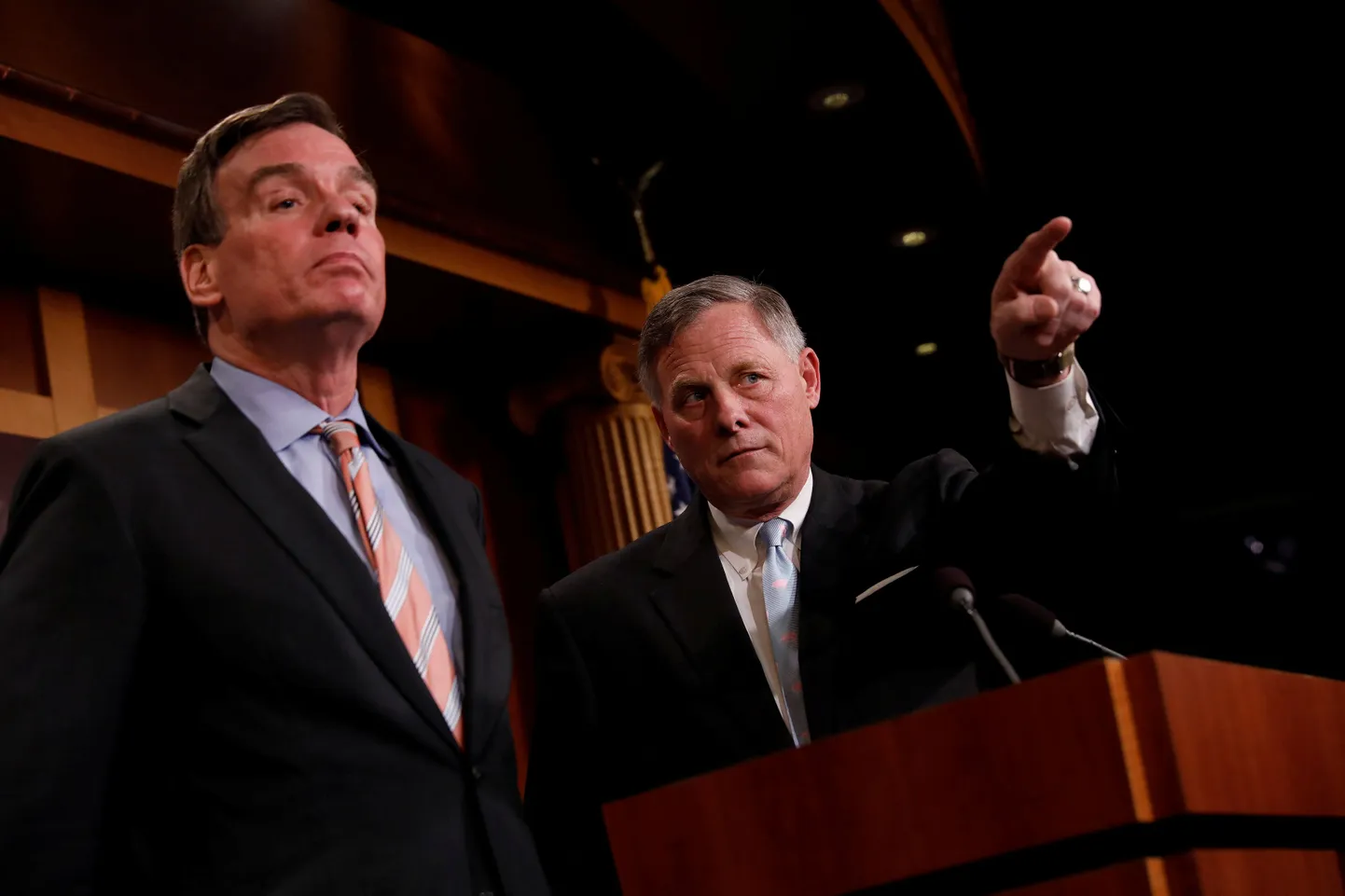 Richard Burr ja Mark Warner.