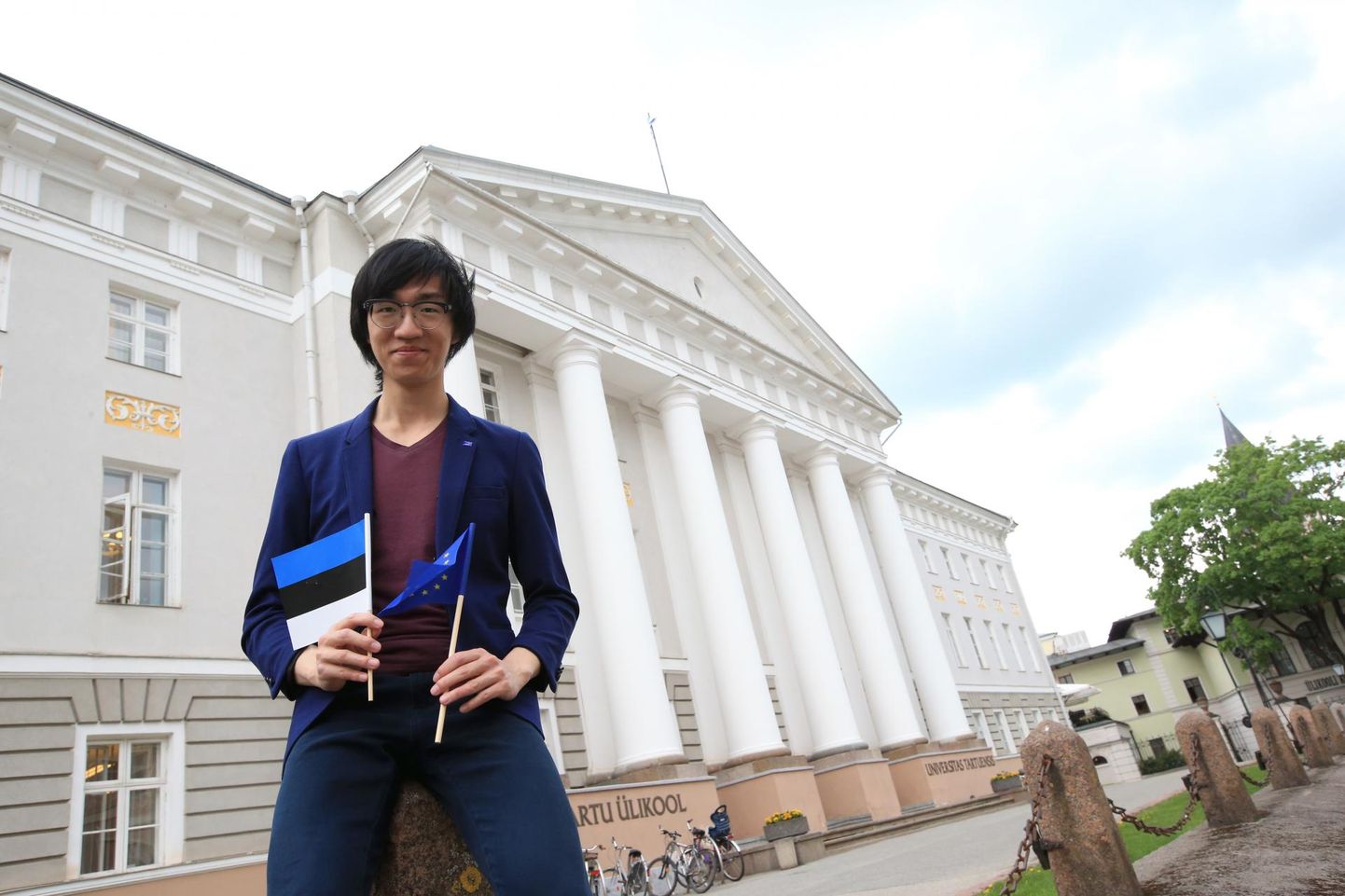 Tartu ülikooli magistrant, Hongkongist pärit Iverson Ng on oma tulevikuplaanid sidunud Eestiga.