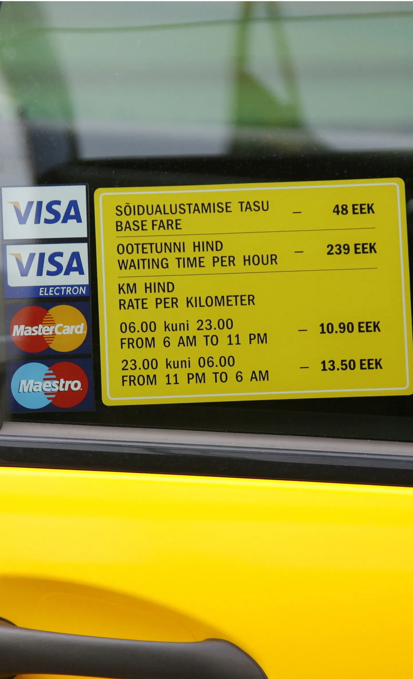 Uus seadus annaks kohalikele omavalitsustele õiguse otsustada, kui kõrget hinda võib taksoteenuse eest küsida.