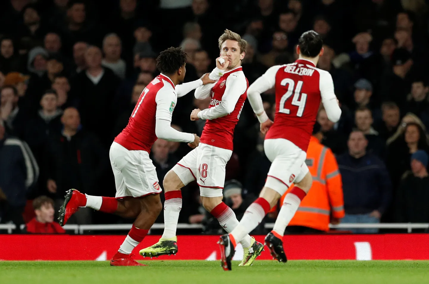 Arsenal väikeklubile võimalust ei jätnud.