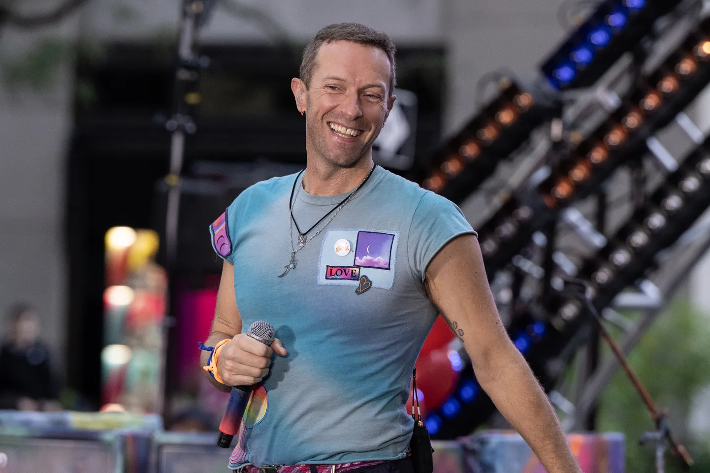 Солист группы Coldplay Крис Мартин.