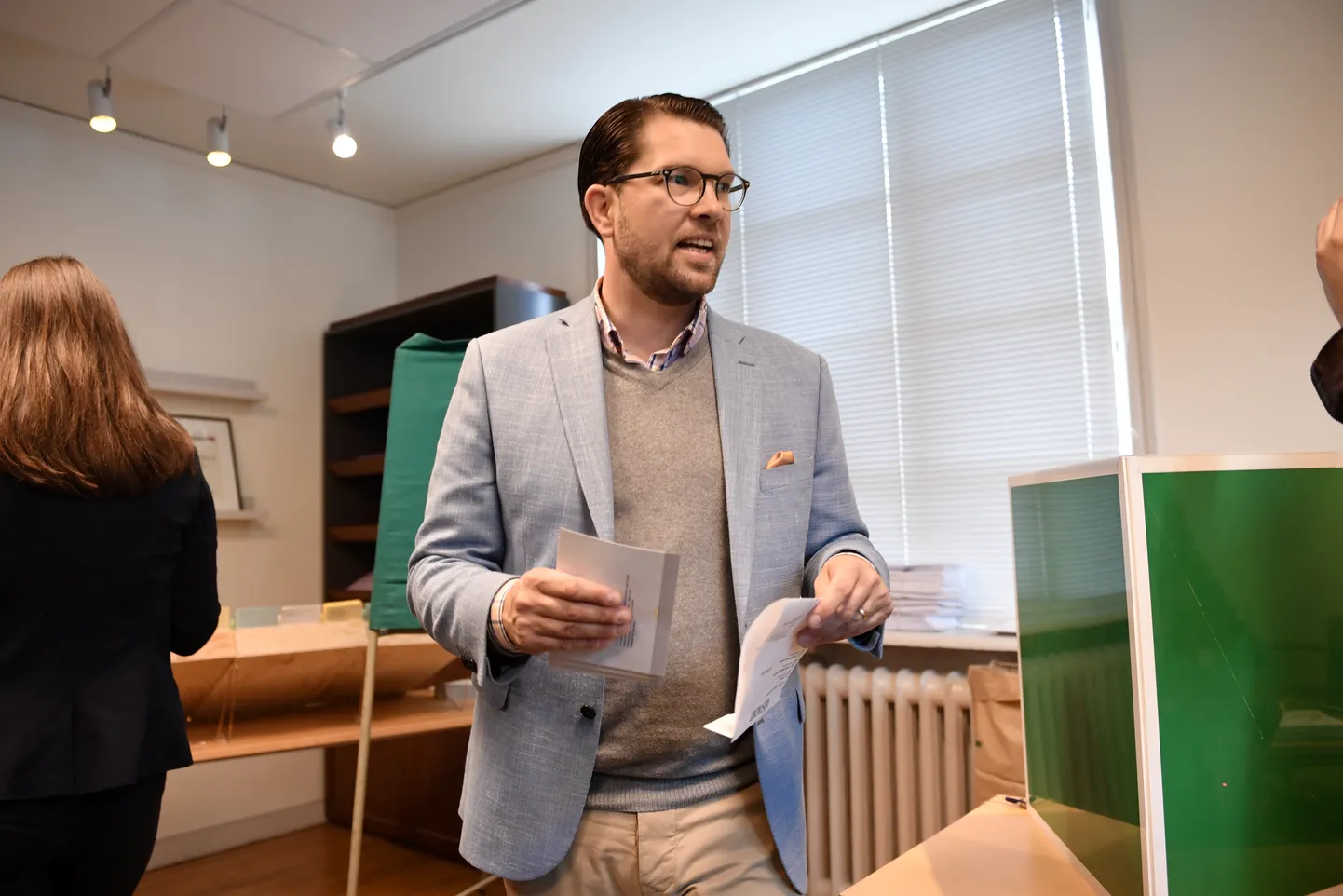 Rootsi Demokraatide liider Jimmie Åkesson.