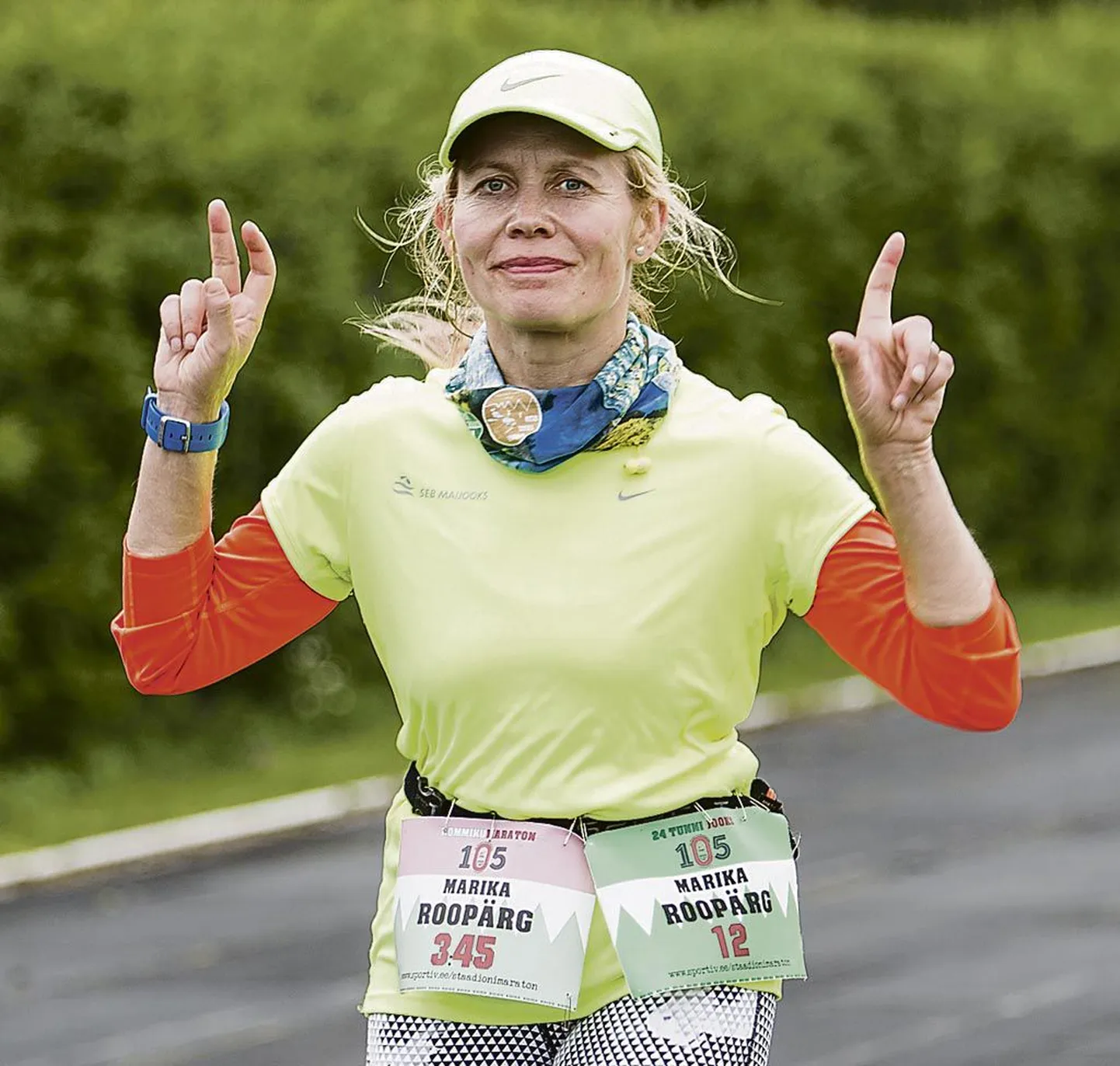 Marika Roopärg kavatseb läbida oma 100. maratoni loomakostüümis.