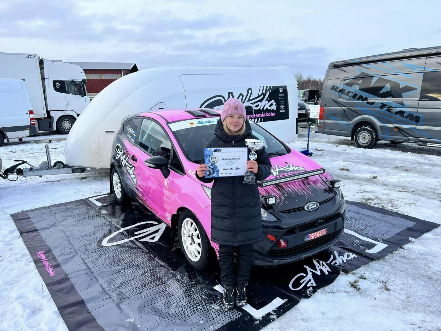 Grete Mia Koha võitis Korijärvel jäärajasõidu naiste arvestuses.