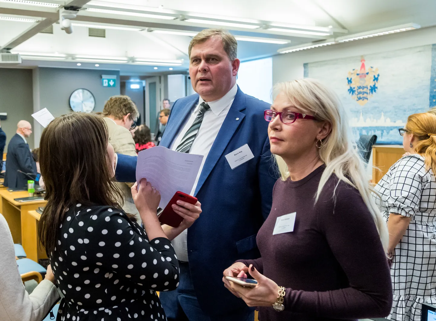 Eksministrid Raivo Aeg ja Riina Solman said taas Tallinna linnavolikogu liikmeteks.