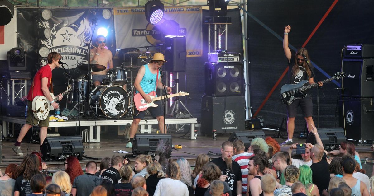Sellel nädalavahetusel kuuleb Raadi mõisapargis Eesti punk- ja rokkansambleid