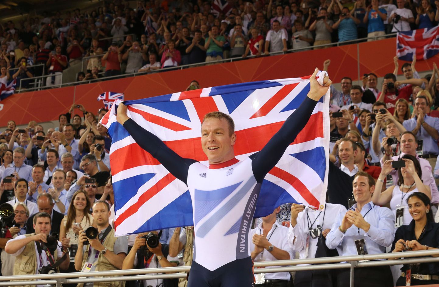 Sir Chris Hoy tõusis Suurbritannia edukaimaks olümpiasportlaseks.