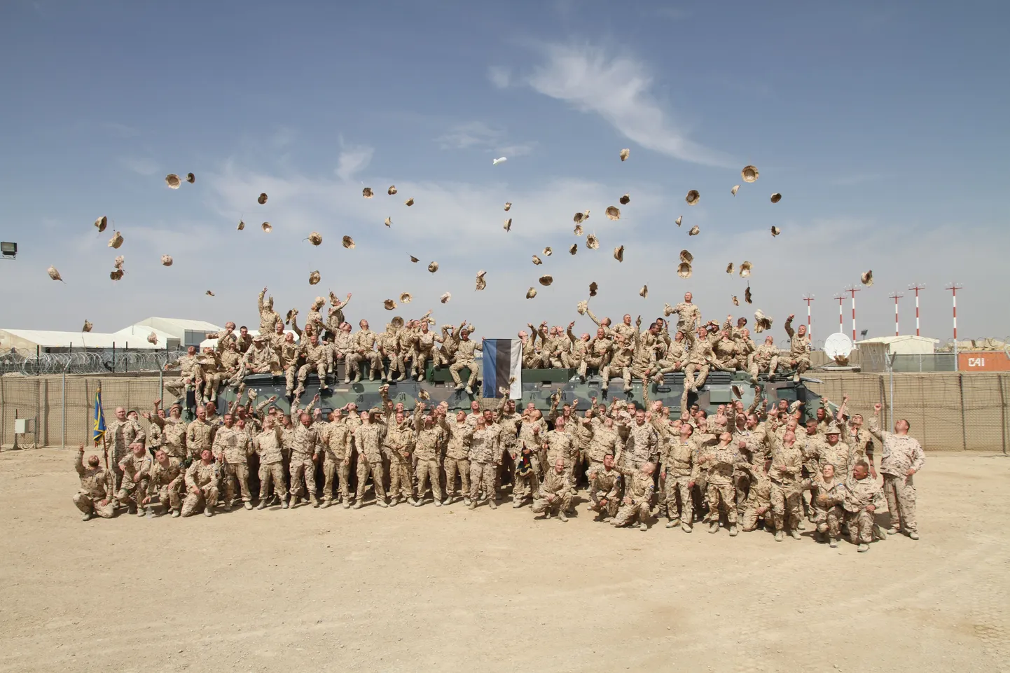 9. mai 2014 Afganistanis: Eesti sõdurid valmistuvad kojutulekuks.