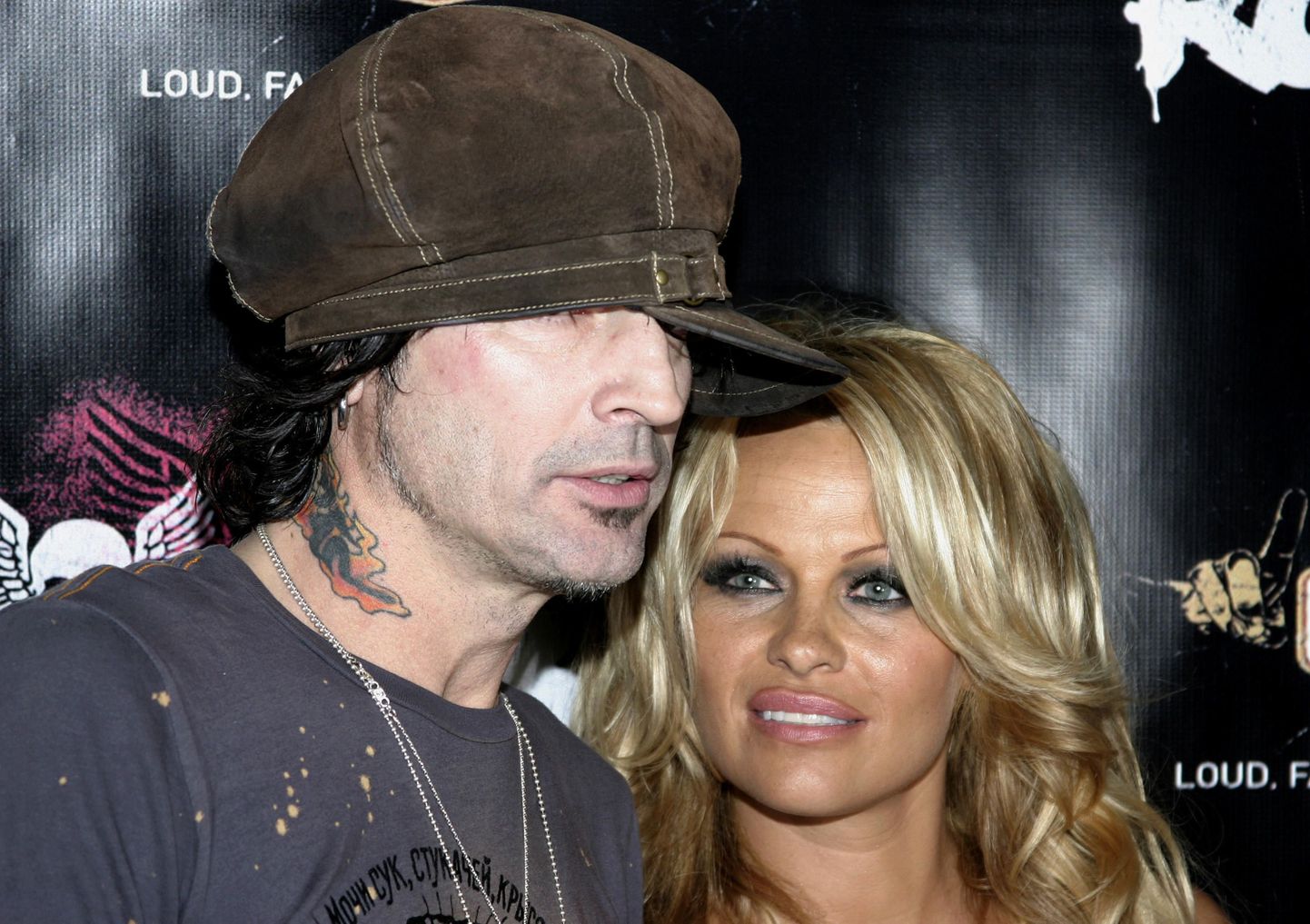 Tommy Lee ja Pamela Anderson.
