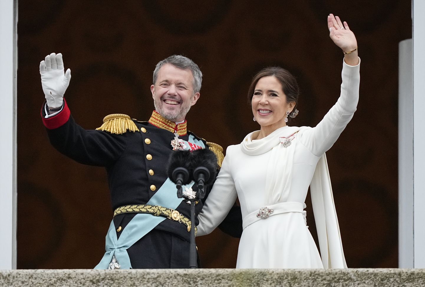 Taani kuningas Frederik X ja kuninganna Mary.