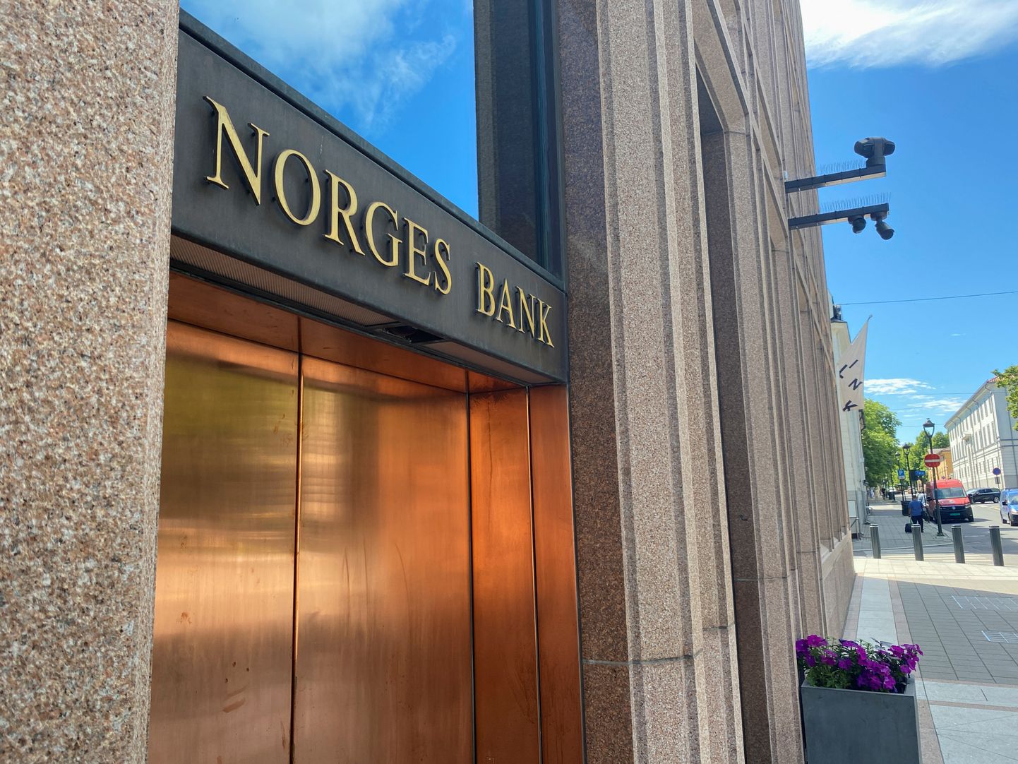 Norges Banki peakontor Oslos.