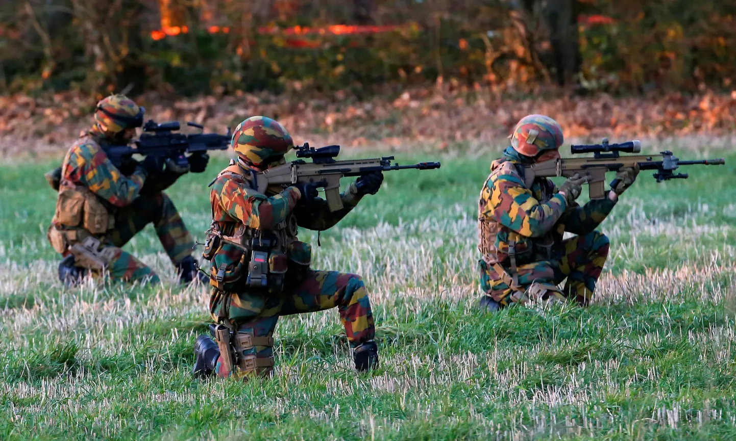 Belgia armee eriväed.