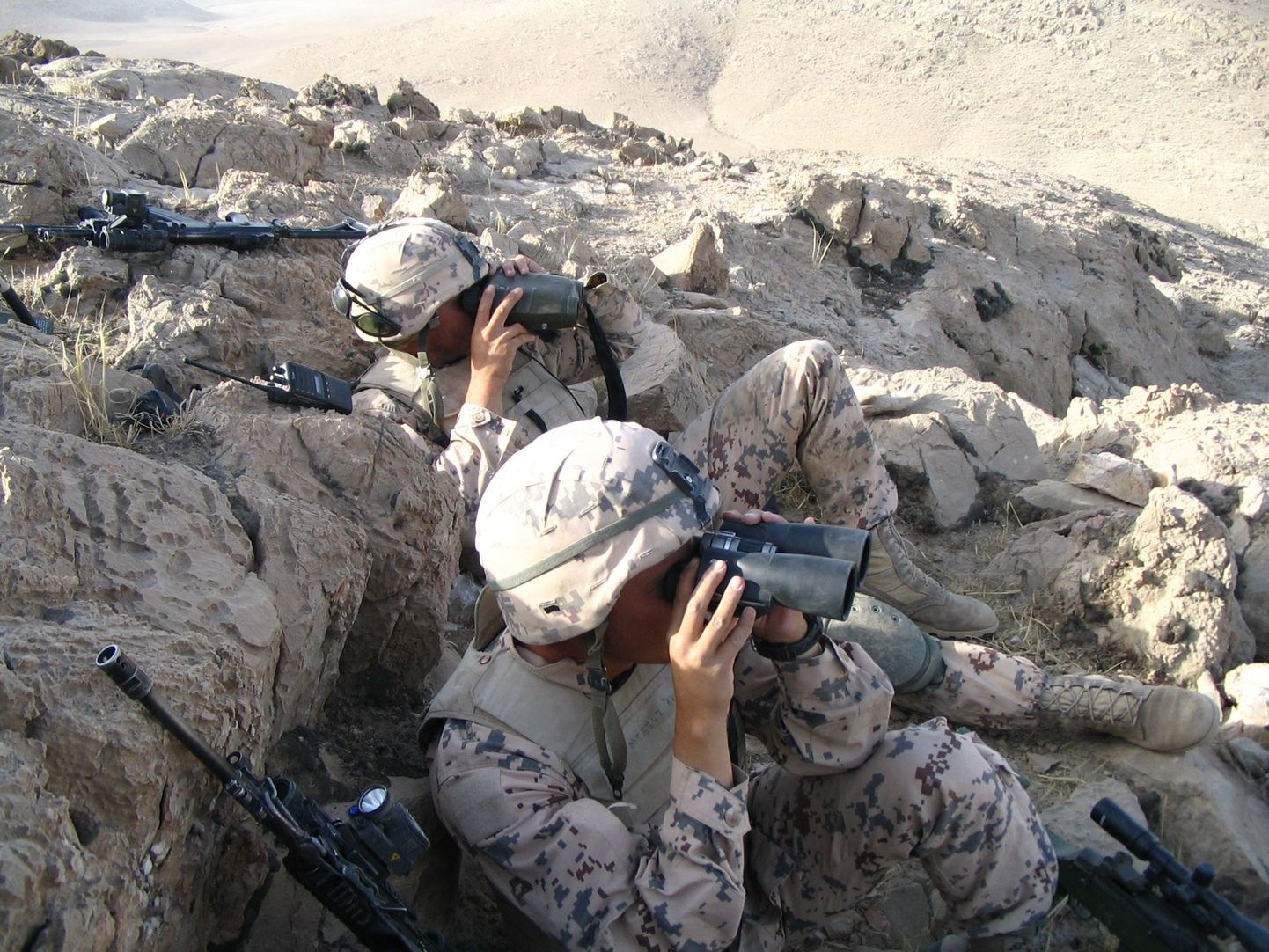 Eesti kaitseväelased Afganistanis.