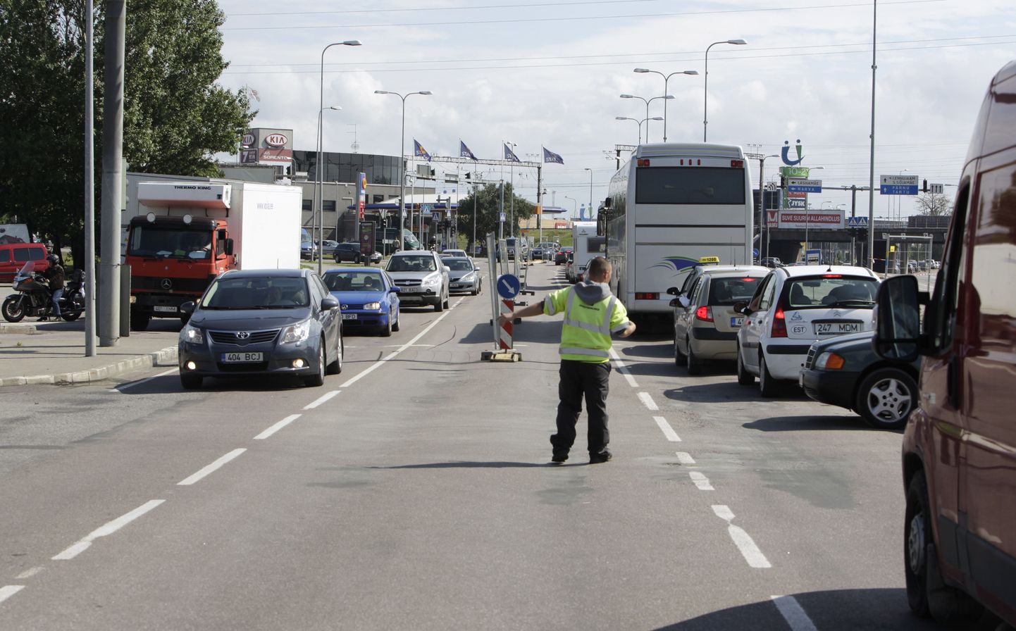 Tallinnas tekkisid eelmisel nädalavahetusl jalgrattasõidu ajal suured liiklusummikud.
