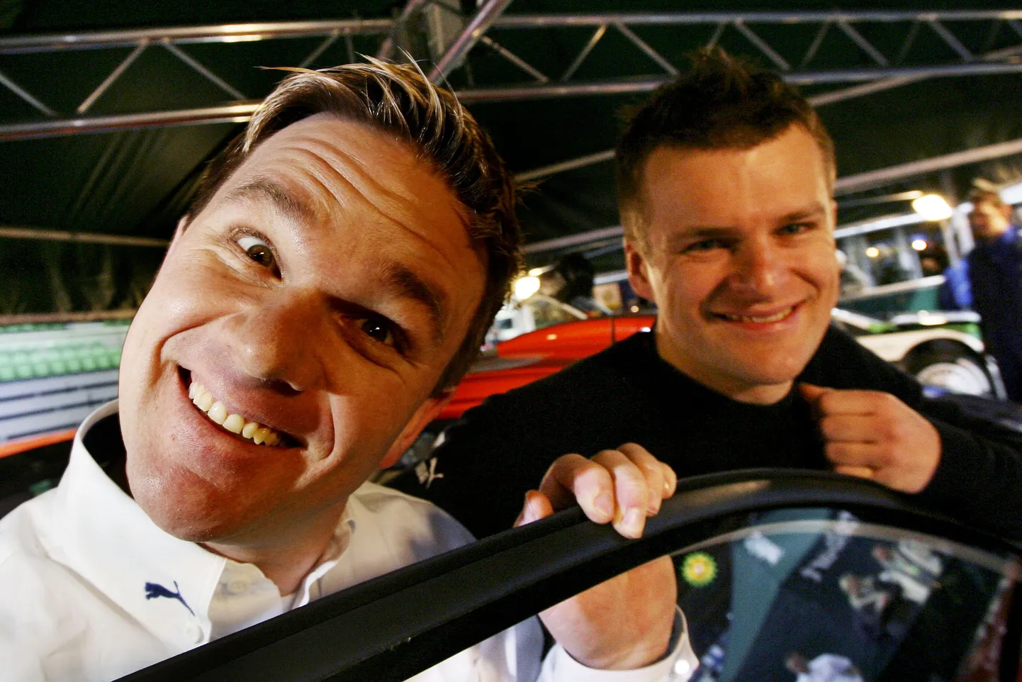 Henning Solberg ja kaardilugeja Cato Menkerud.