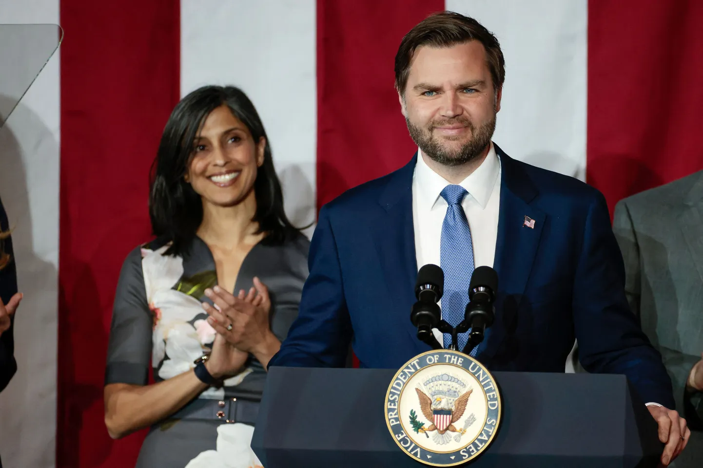 USA asepresident J.D. Vance koos abikaasa Ushaga.
