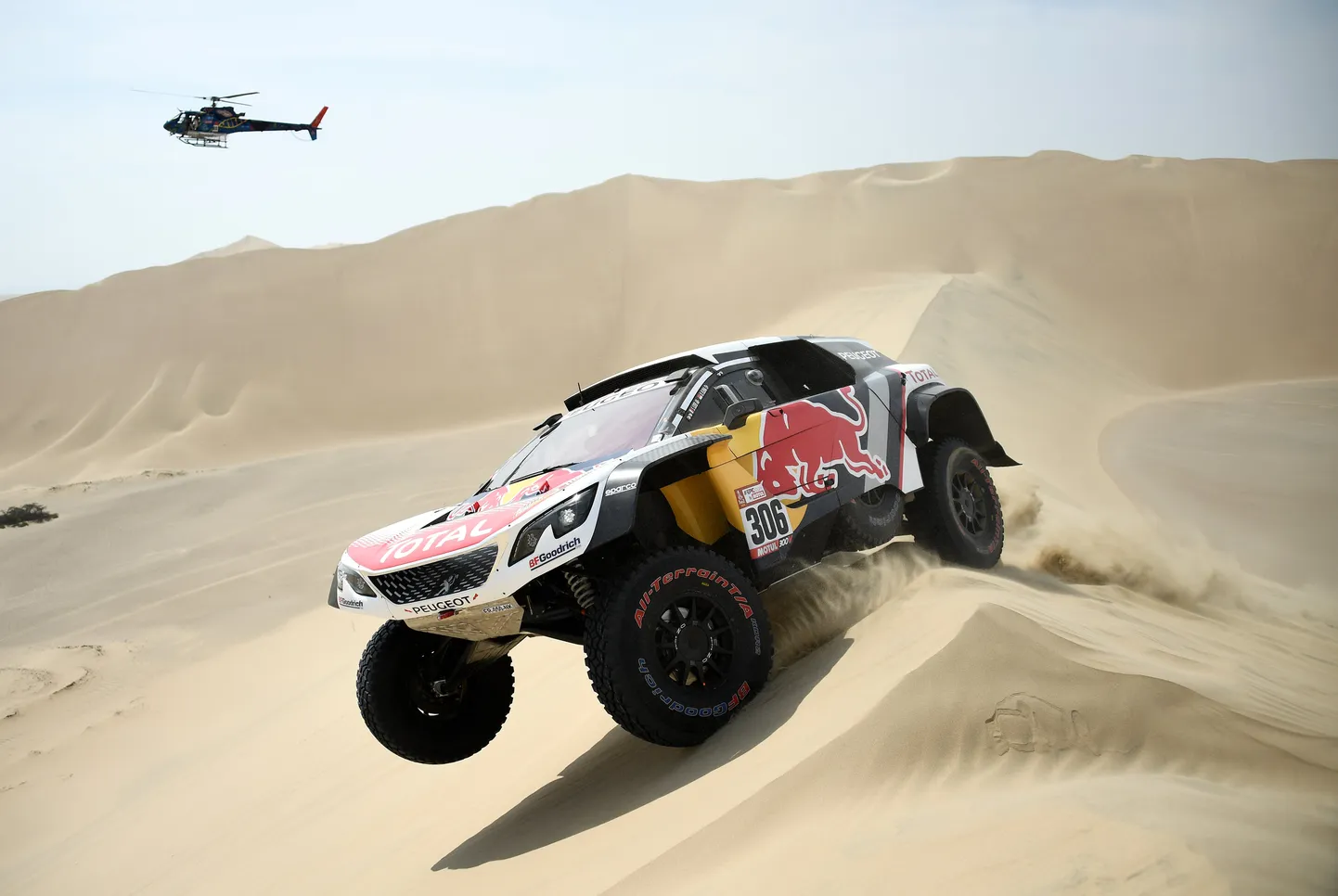Sebastien Loeb Dakari rallil.