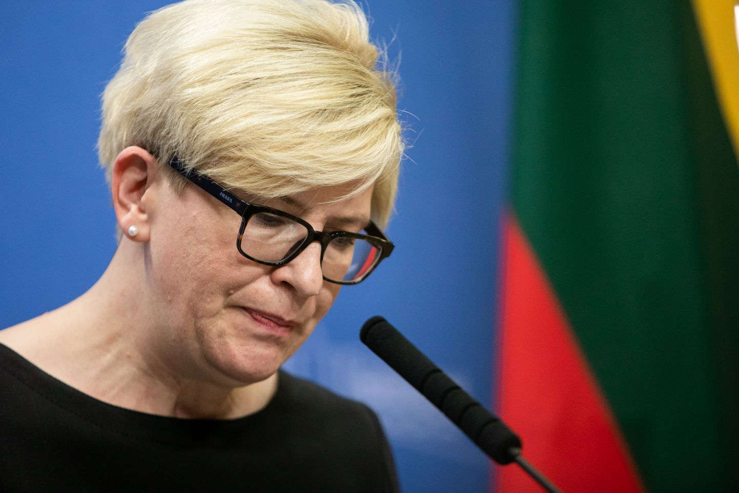 Leedu peaminister Ingrida Šimonytė
