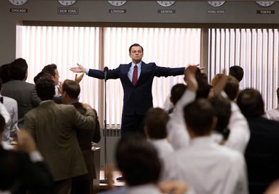 Leonardo DiCaprio filmis «Wall Streeti hunt»