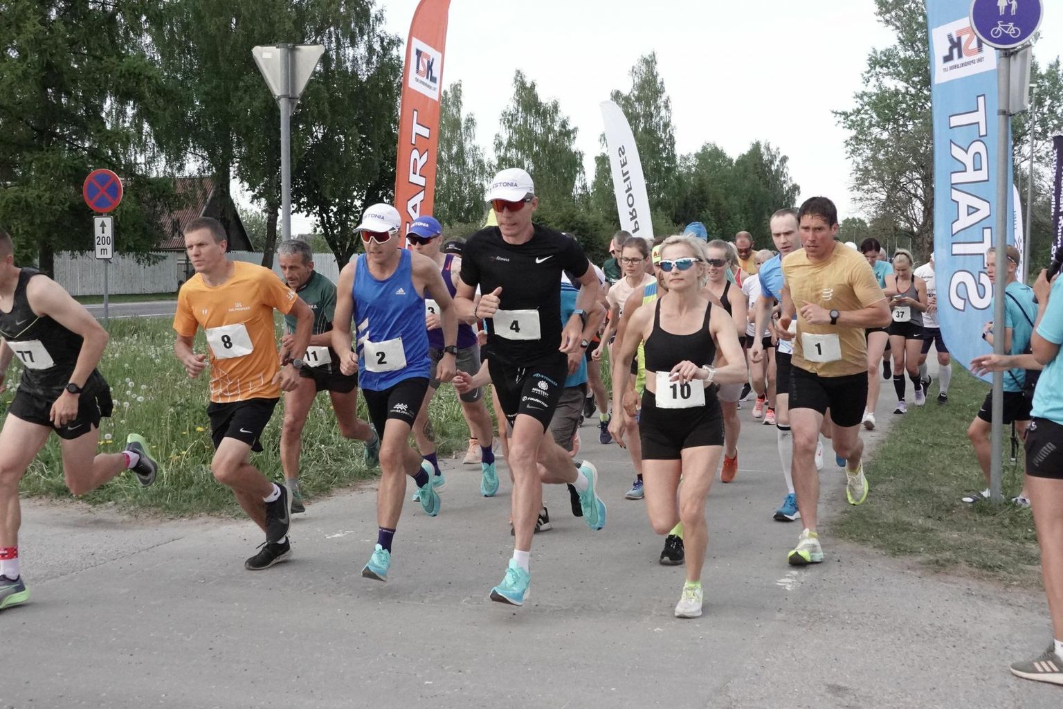 Maratonisarja eelmisel nädalal joostud kolmas etapp algas Türi-Allikult Veskisillalt. Uue osavõistluseni jääb nüüd aega mitu nädalat.