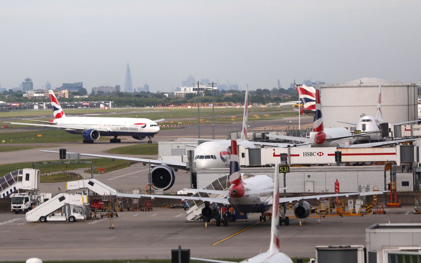 Самолеты British Airways. Иллюстративное фото.
