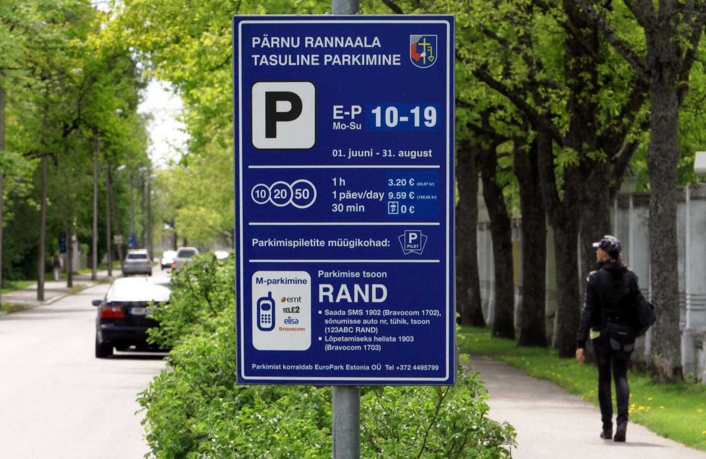 Pärnus vahetub tasulise parkimise korraldaja.