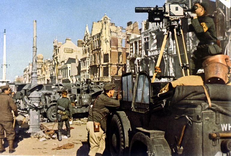 Saksa väed Prantsusmaal Dunkerque'is pärast liitlasvägede evakuatsiooni