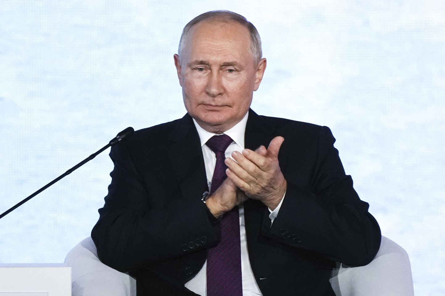 Venemaa president Vladimir Putin Idamaade majandusfoorumil.