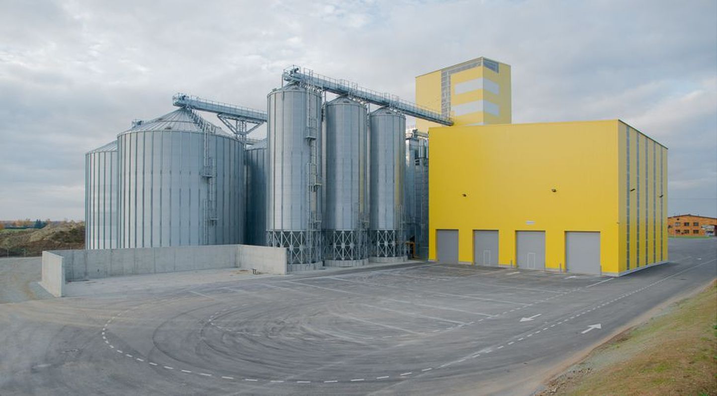 Новый зерновой терминал в Сымеру
