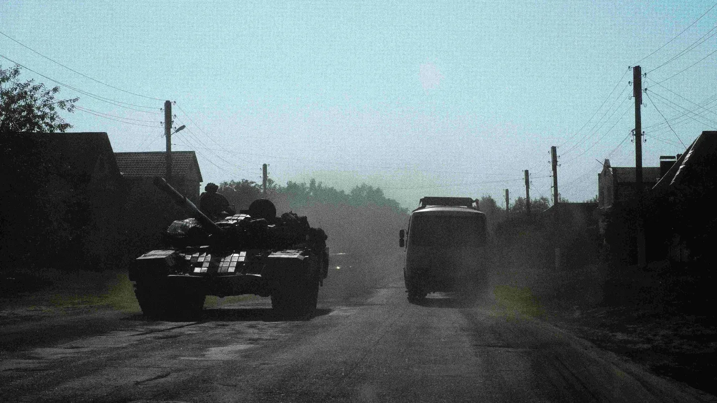 Украинский танк на границе Сумской и Курской областей в конце августа 2024 года. Тогда началась операция ВСУ на российской территории, которая продолжается до сих пор