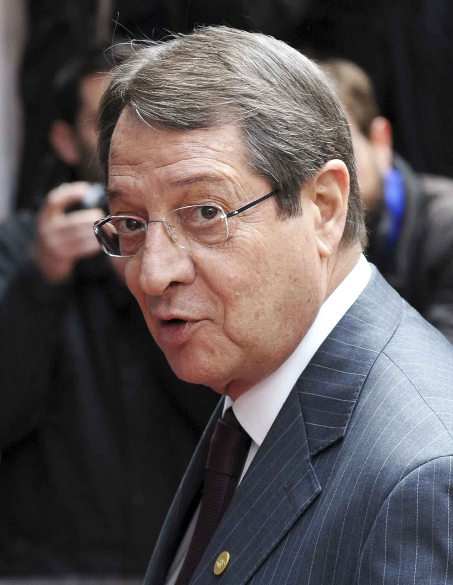 Küprose president Nicos Anastasiades.