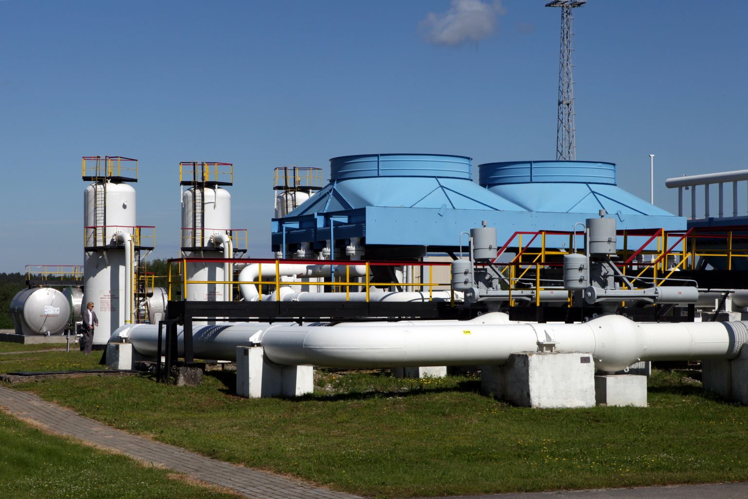 Газовое хранилище в Инчукалнсе