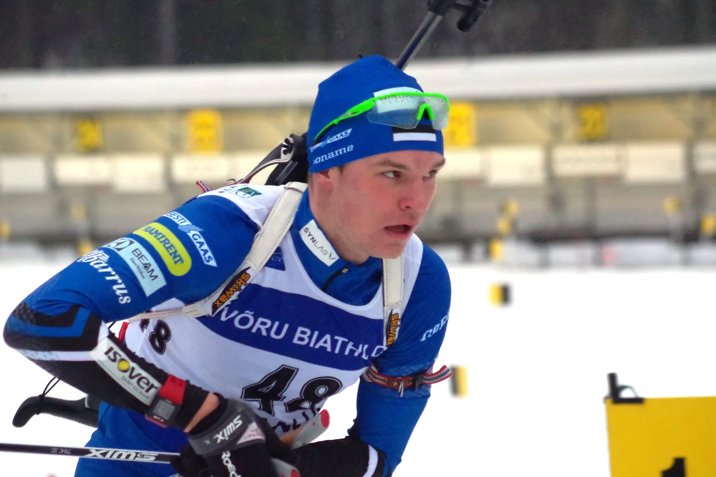 Laskesuusataja Rene Zahkna.