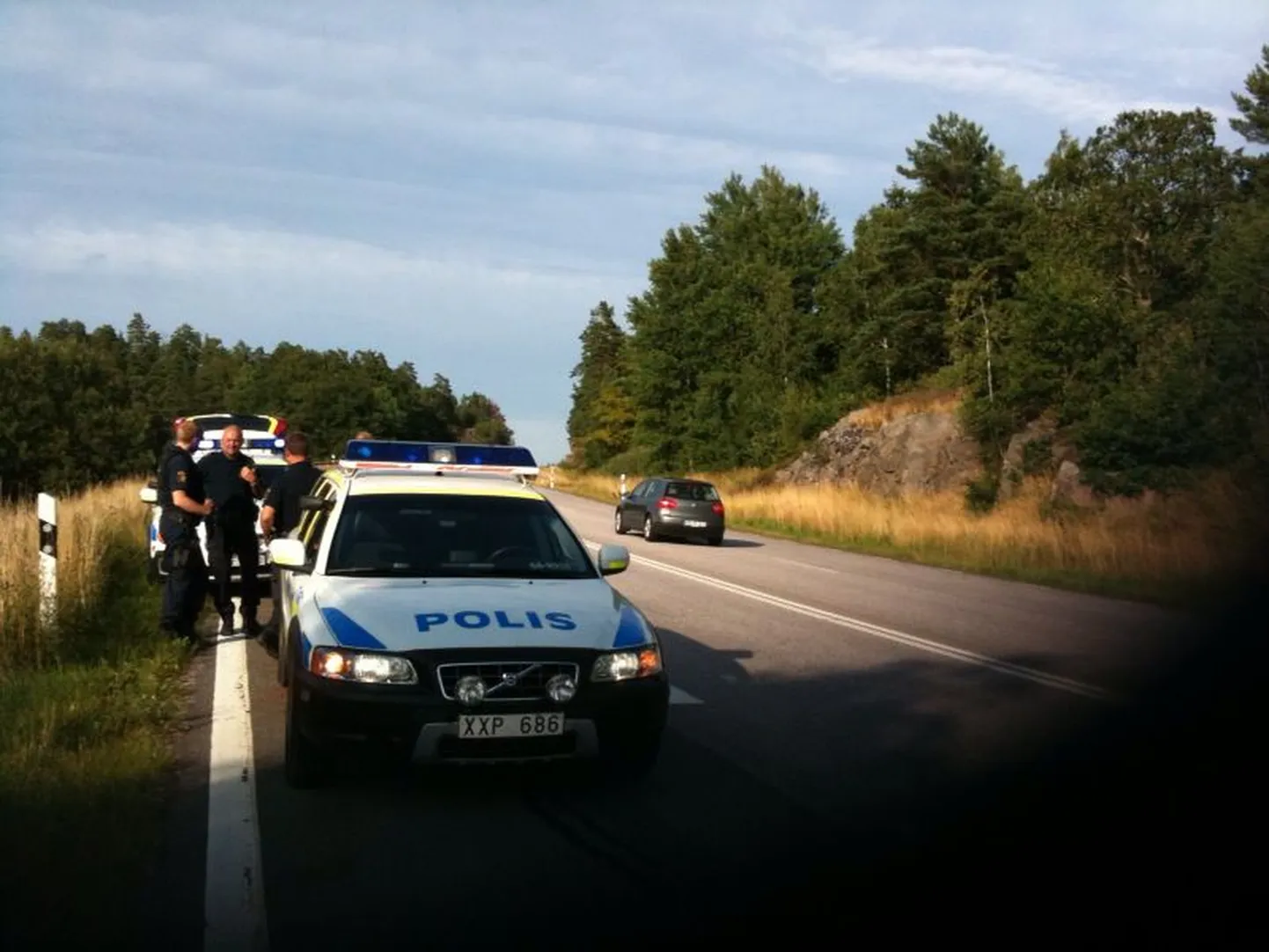 Rootsi politseiauto