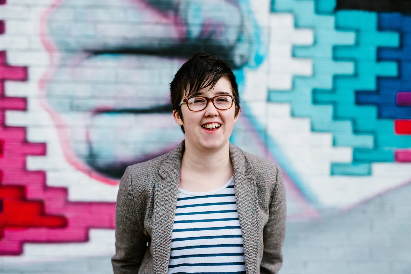 Mõrvatud ajakirjanik  Lyra McKee 18. aprillil Derrys.