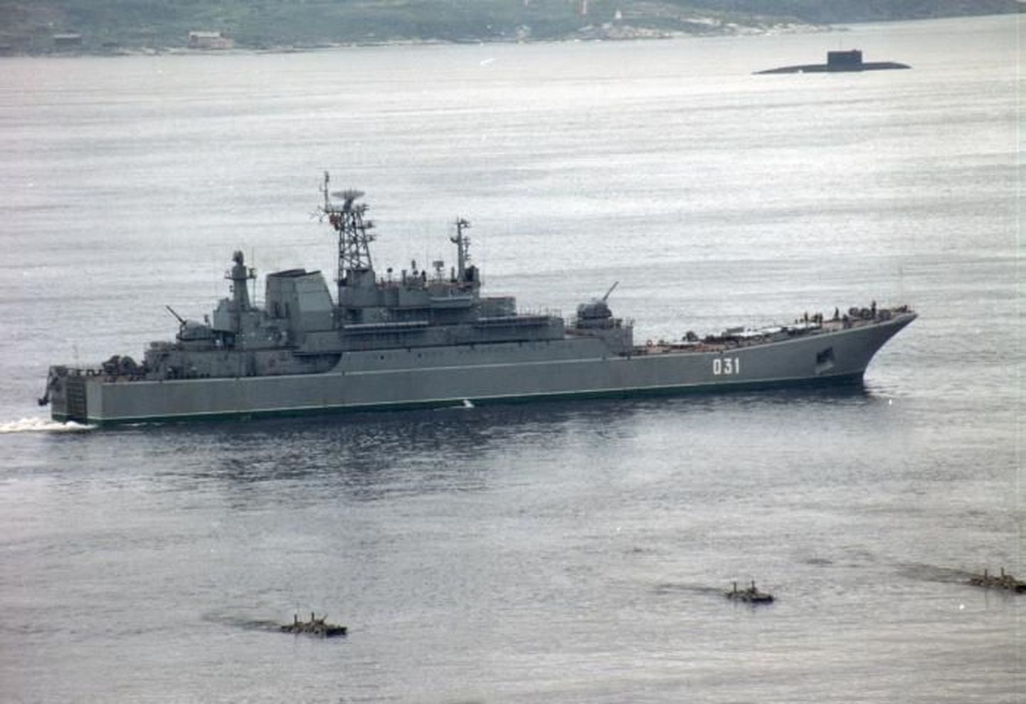 Vene Põhjalaevastikku kuuluv dessantlaev Aleksandr Otrakovski.