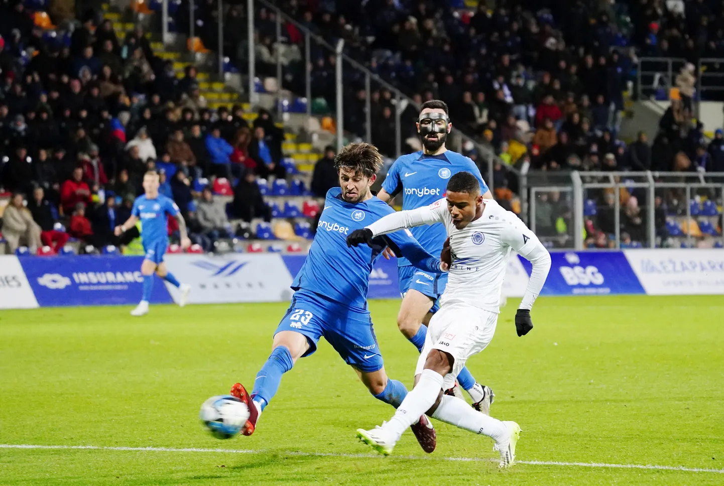Latvijas kausa izcīņas finālspēle futbolā vīriešiem starp "Riga FC" un "RFS" komandām "Skonto" stadionā.