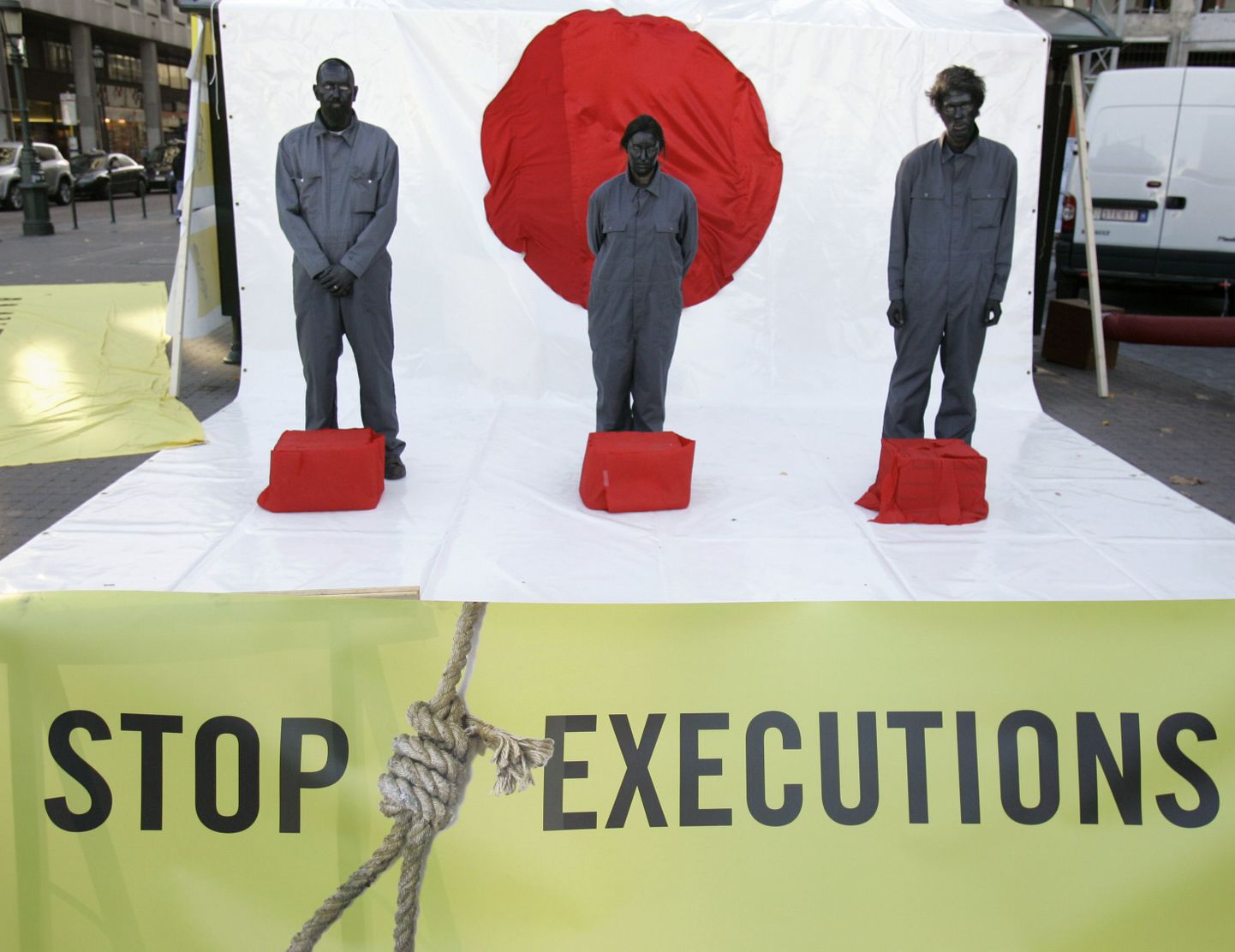 Amnesty International nõuab Jaapanilt surmanuhtluse kaotamist.