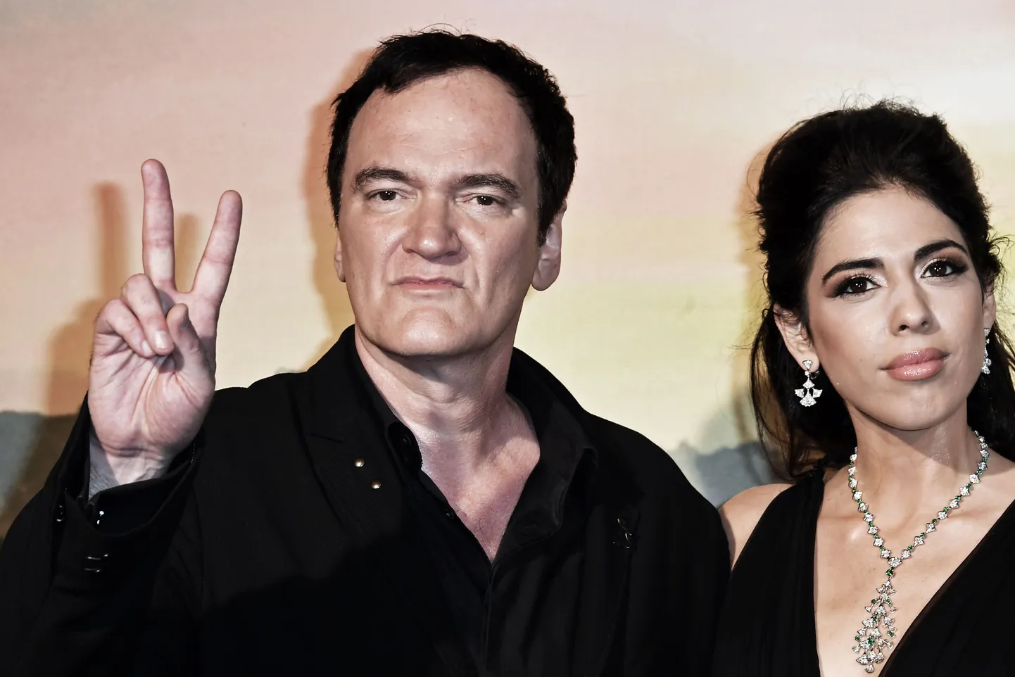 The director Quentin Jerome Tarantino and his wife Daniella Pick at the Italian Premiere and red carpet of the movie, Once upon a time in... Hollywood, in Rome, Italy, 02 August 2019//AGFEDITORIAL_10026/1908030726/Credit:Maria Laura Antonelli/AGF/SIPA/1908030829