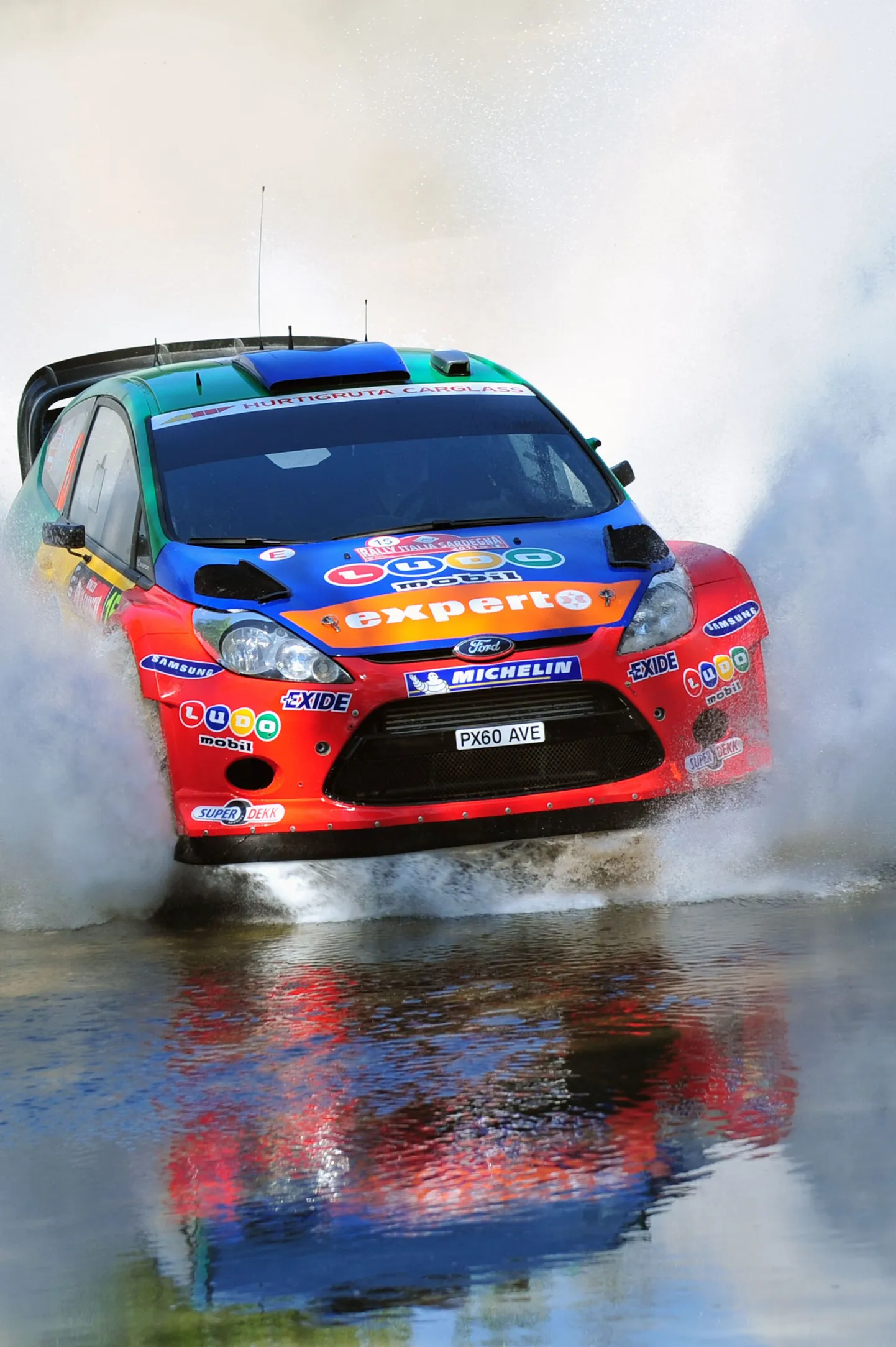 Henning Solberg Sardiinia rallil.