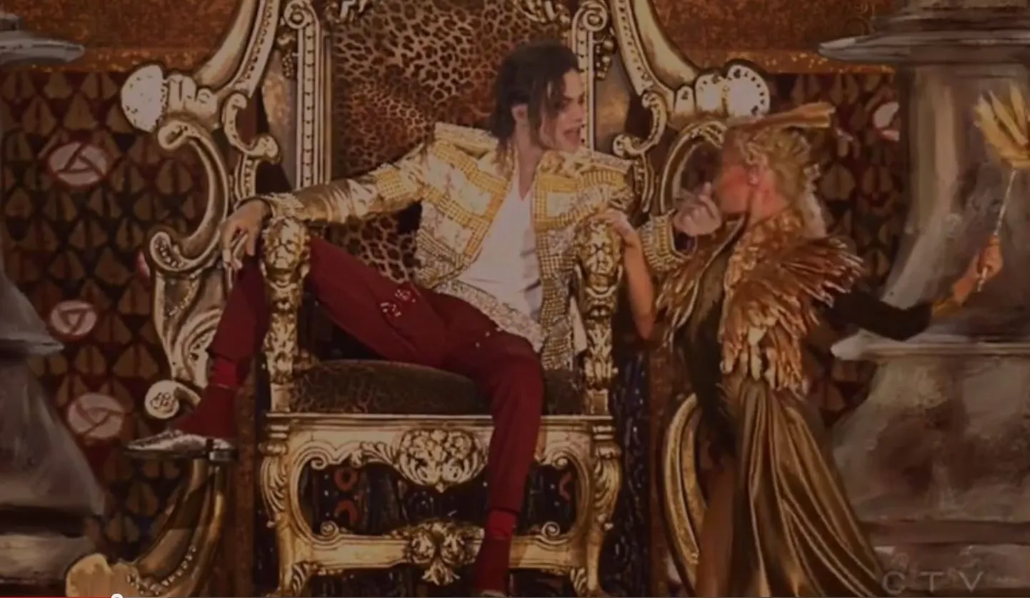 Michael Jacksoni hologram Billboardi muusikaauhindade jagamisel