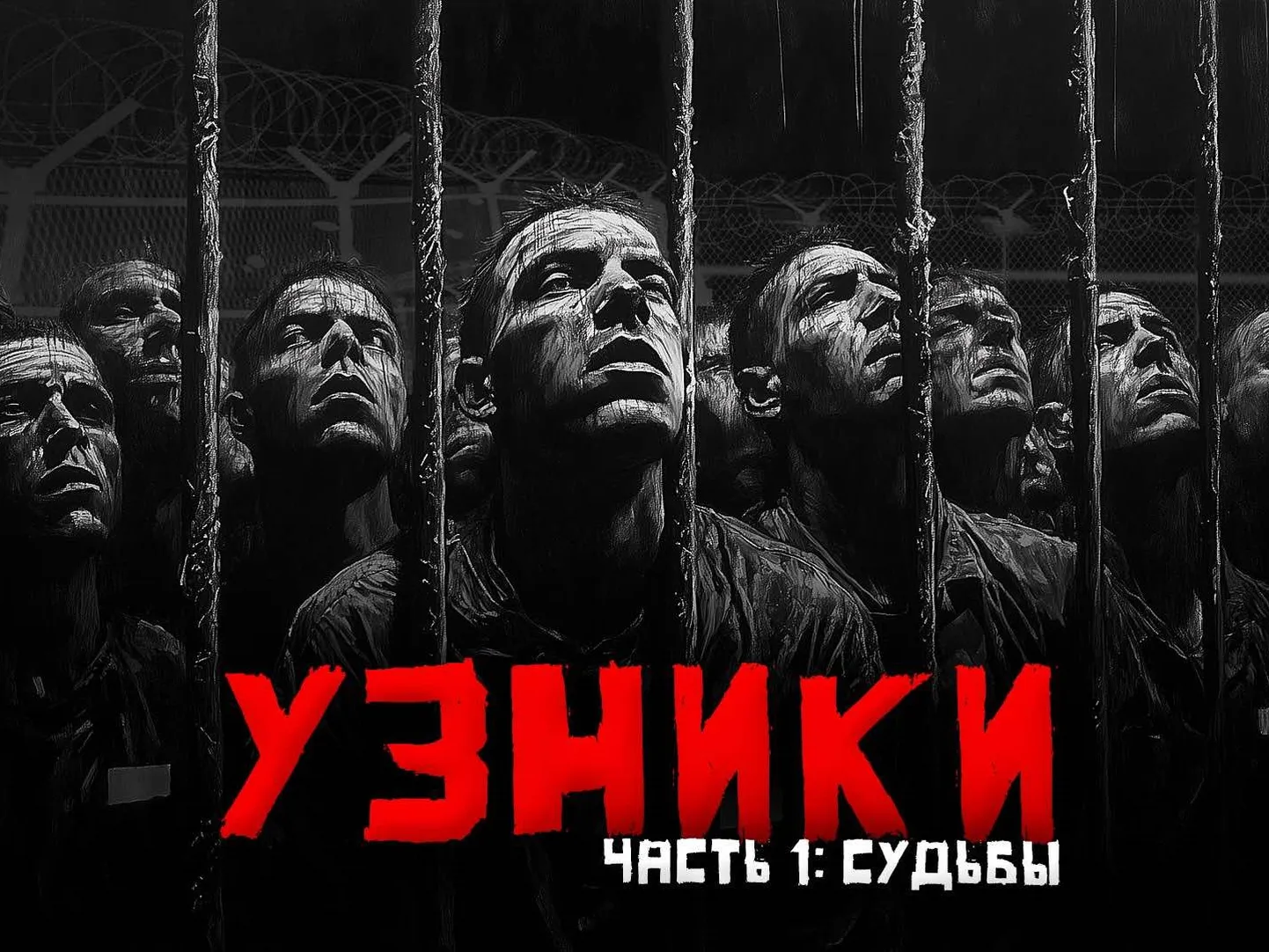 Афиша документального фильма "Узники", который рассказывает о похищениях и пытках гражданских лиц на оккупированных Россией территориях Украины, ноябрь 2024 года.