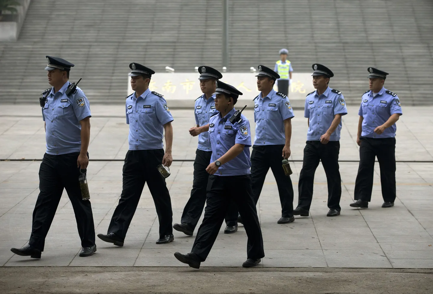 Hiina politseinikud