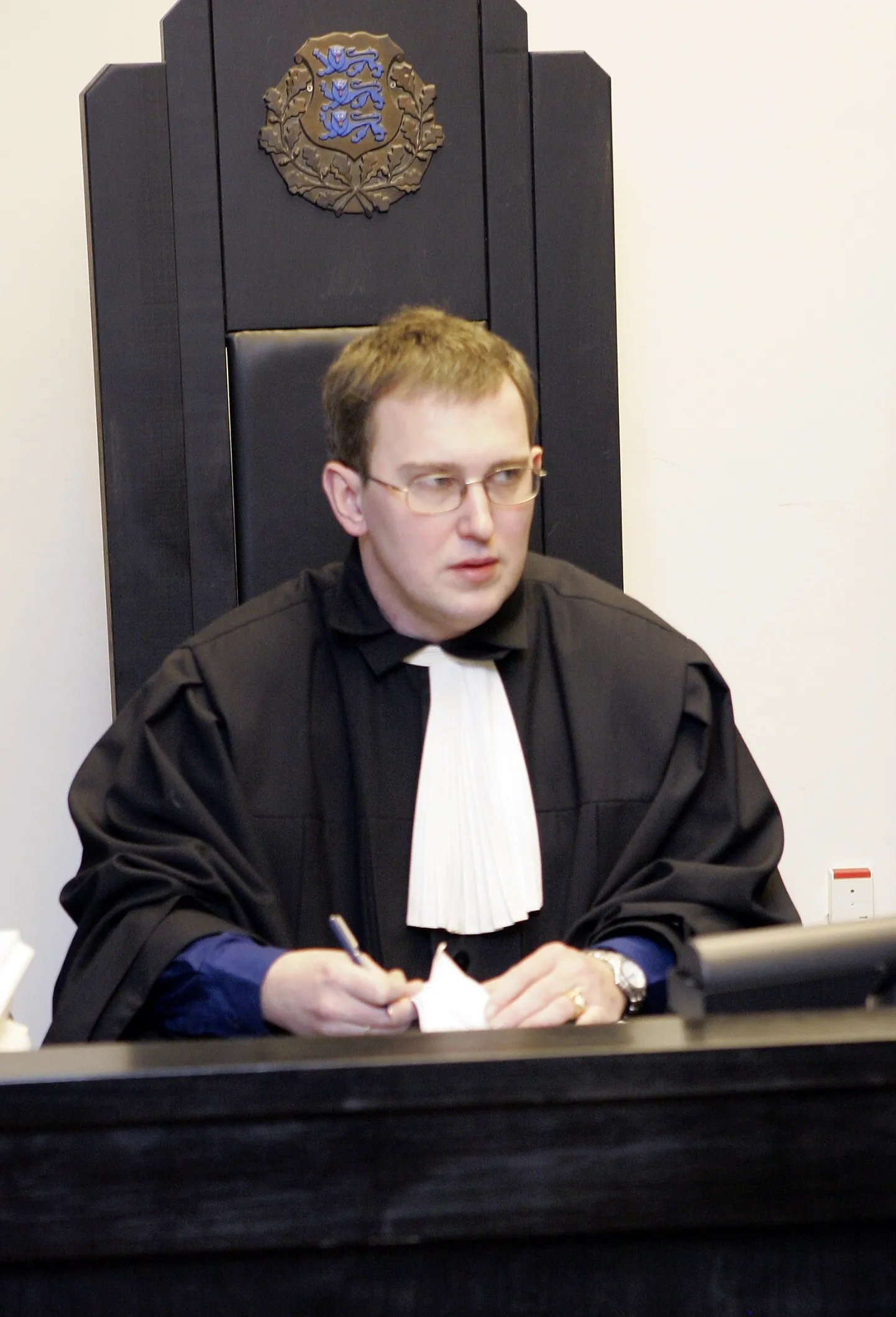 Harju Maakohtu kohtunik Alari Möldre 2006. aastal.