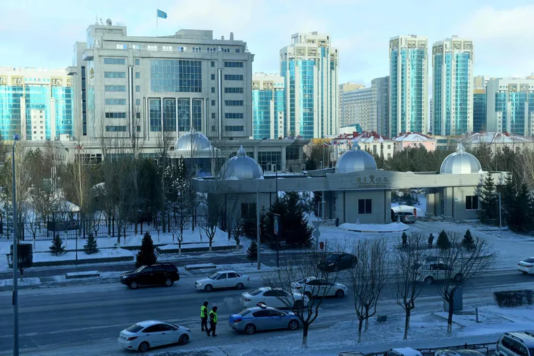 Rixos President hotell Kasahstani pealinnas. FOTO: KIRILL KUDRYAVTSEV/AFP/Scanpix