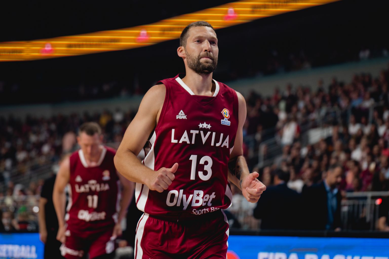Latvijas basketbolists Jānis Strēlnieks