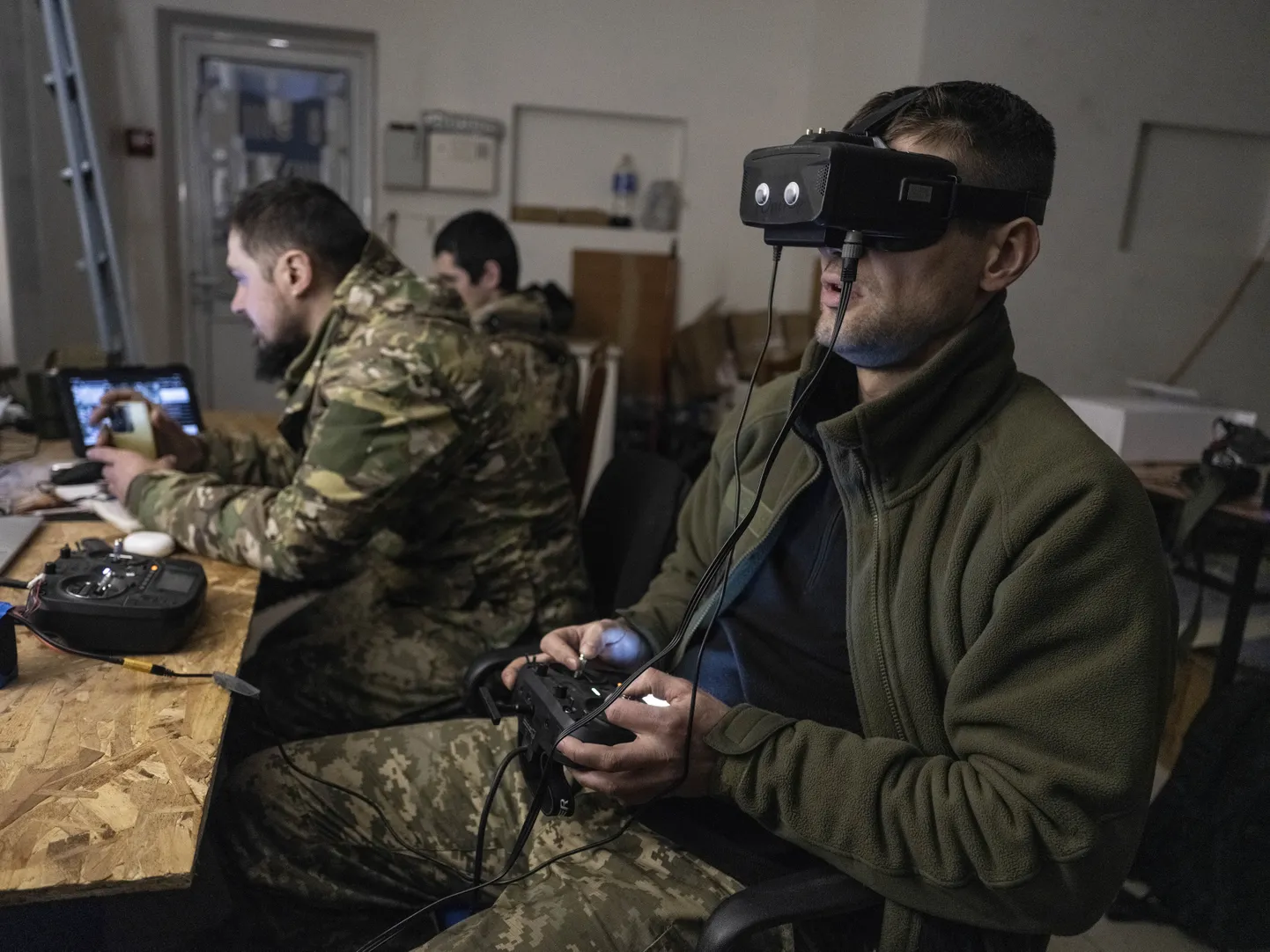 Ukrainas dronu piloti